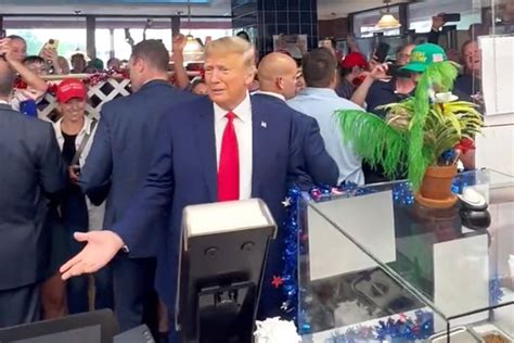 Trump asks what the hell is a Blizzard at Dairy Queen in Iowa